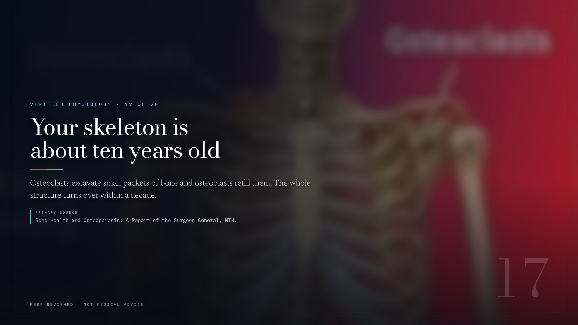 Medical fun fact 17 of 20